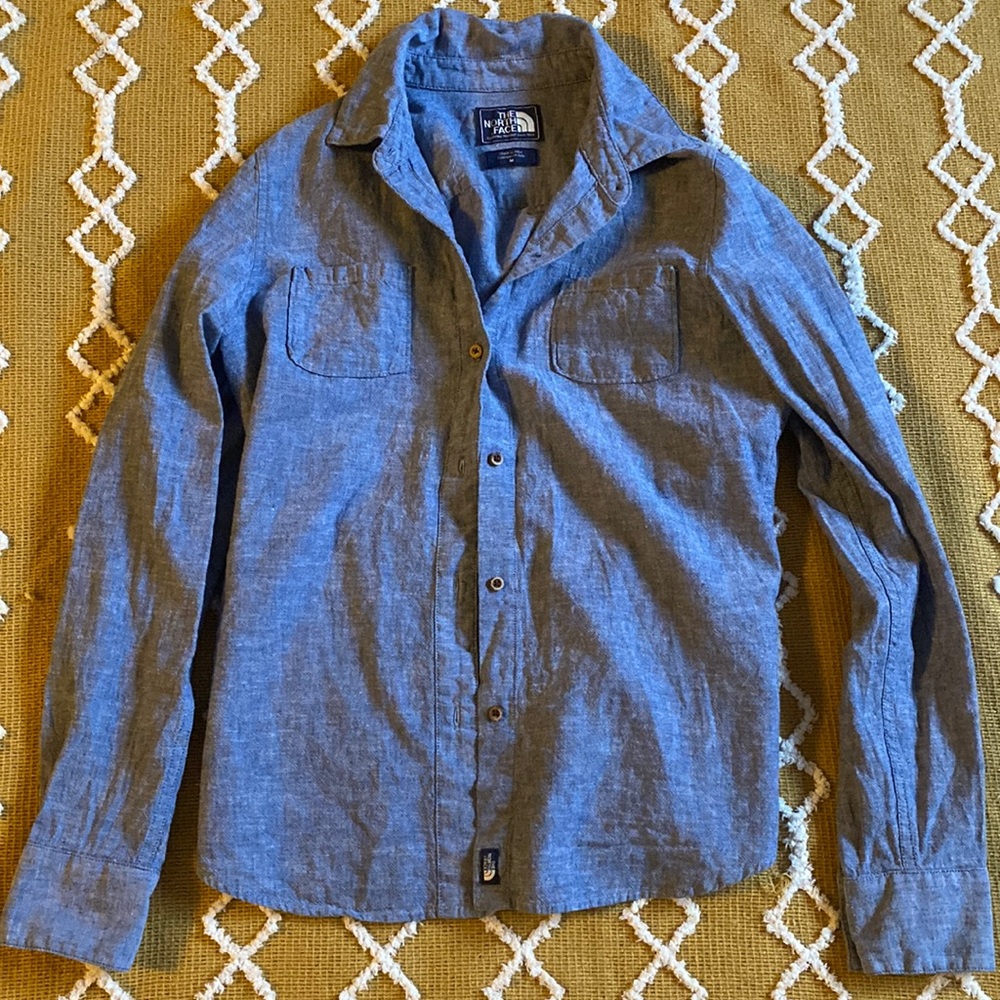 The North Face button up